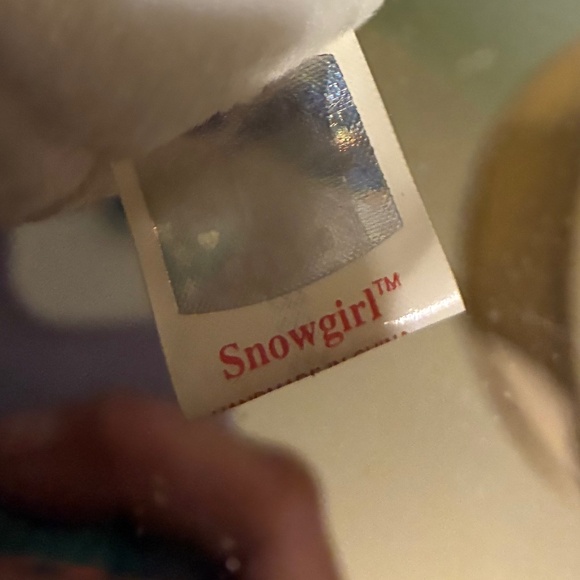 Vintage 2000 Snowgirl beanie baby. Rare find - Picture 8 of 10